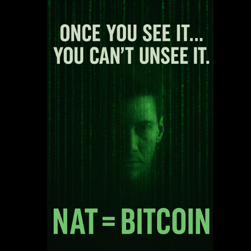 📈 $NAT market cap is soaring.
And we’re just getting started.

Few understand that $NAT is mined from Bitcoin’s core - not a copy, not an alt.

The moment the market realizes NAT = Bitcoin,
the move won’t stop until it echoes Bitcoin’s own rise.

This is how primitives are born.