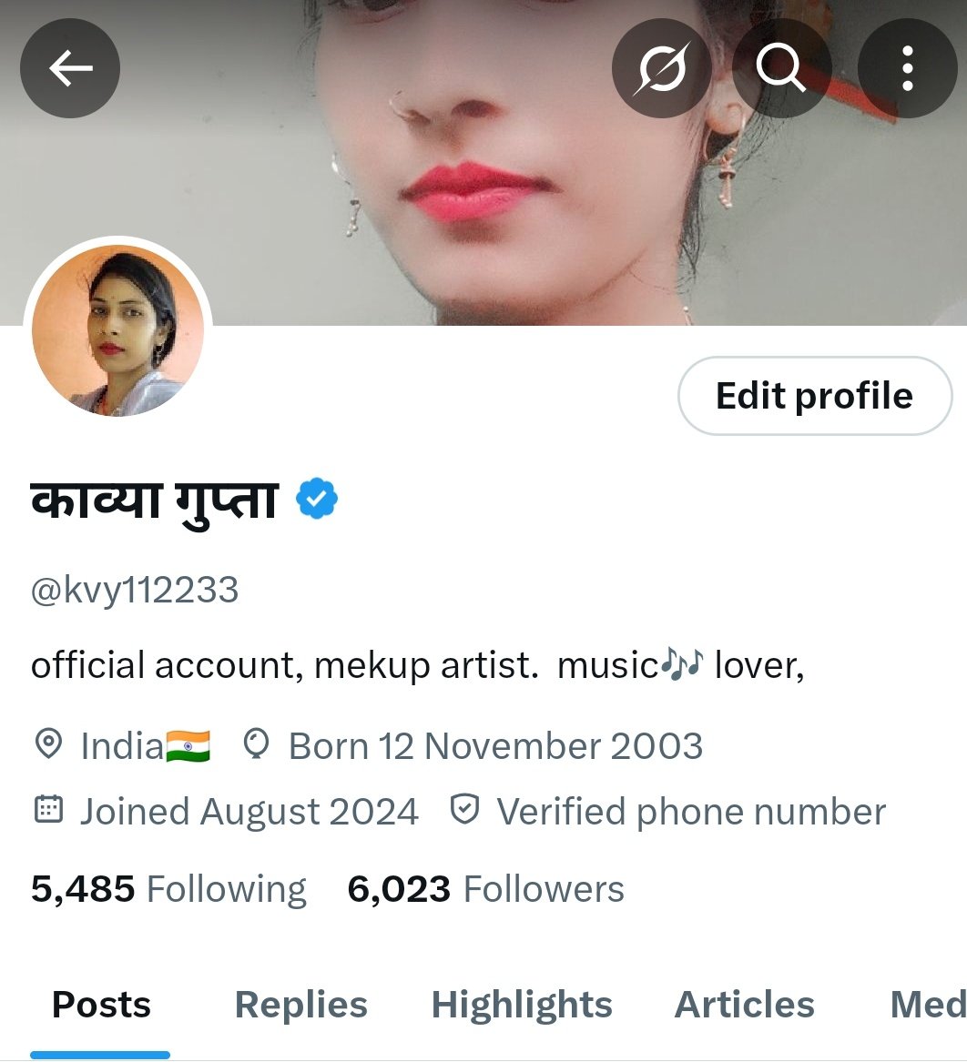 kvy112233's tweet image. मेरे 6K पूरे हो गए…
लेकिन अभी भी मोहल्ले वाले कह रहे –
“ये ट्विटर-ट्विटर क्या होता है?” 😂
#6KCelebration #FunPost
दिल से धन्यवाद आभार 
@Biharibabu1431 @nityaa78 @73ps_