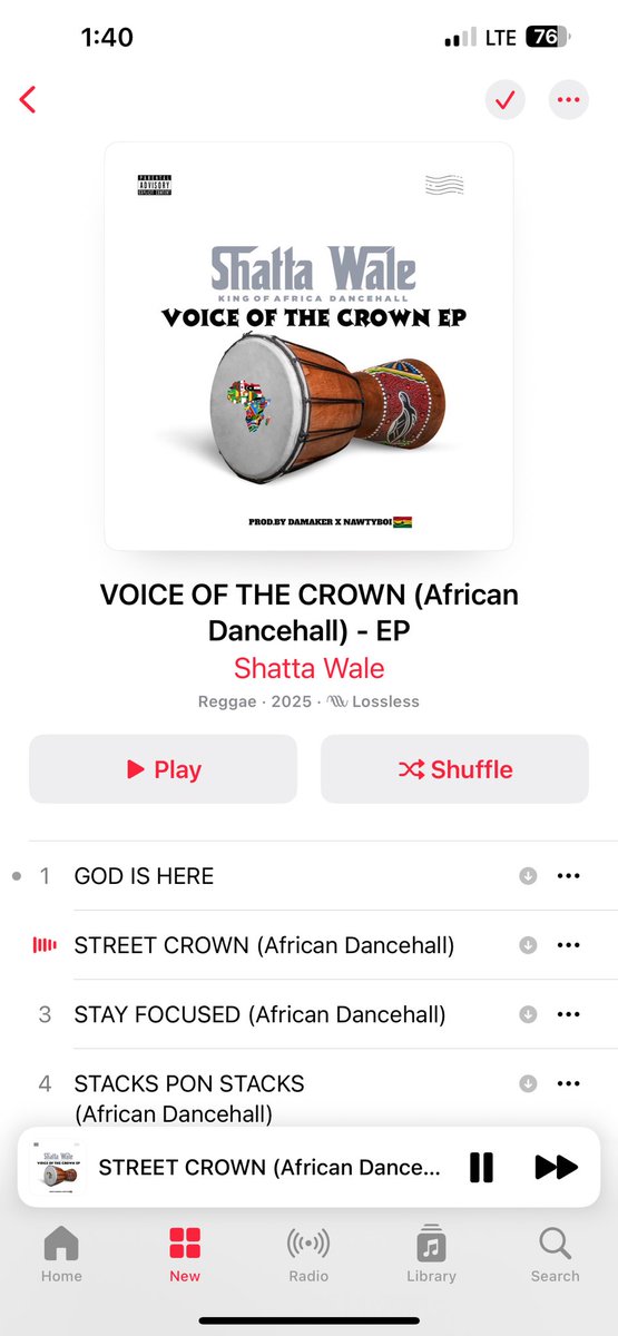 Naa Shata Wale cooked this project. Great sounds 🔥🔥