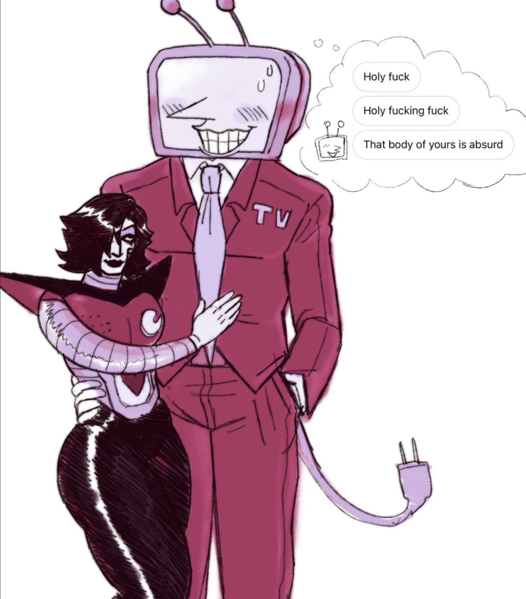 He’s geeked 
#mettatenna #tennaton #deltarune