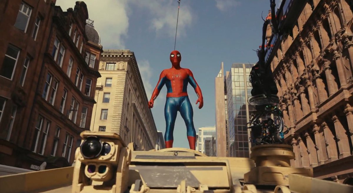 MCUFilmNews's tweet photo. “Putting the suit on feels different this time somehow”

— Tom Holland https://t.co/ZSGGdByT92