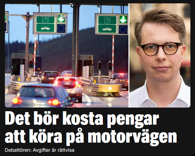 Predden's tweet image. IDIOT! Det kostar redan pengar att köra på vägarna det är bara regeringen som öser våra skattepengar på fel jävla saker.