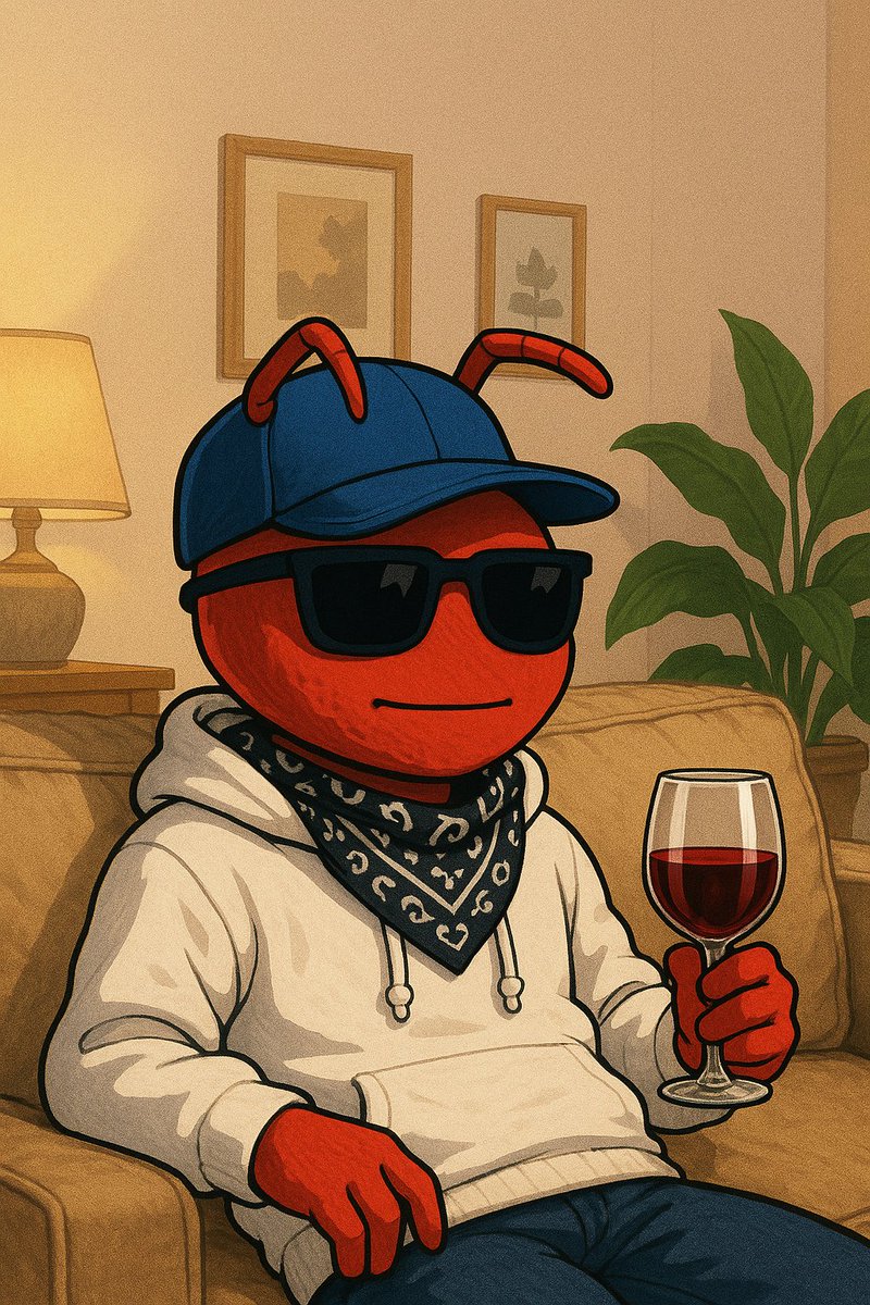 Even ants know how to unwind… 🍷
We work hard, we rest harder🌚
Because a real boss moves in style — on and off the grind."

#StreetStyleAnt  #WorkLifeBalance
#Aripfp #Arichainunffiltered
#Multi-VM+AI=<a href="/Arichain_/">Arichain 🟥</a>
Happy Sunday to y'all 🥂🥂