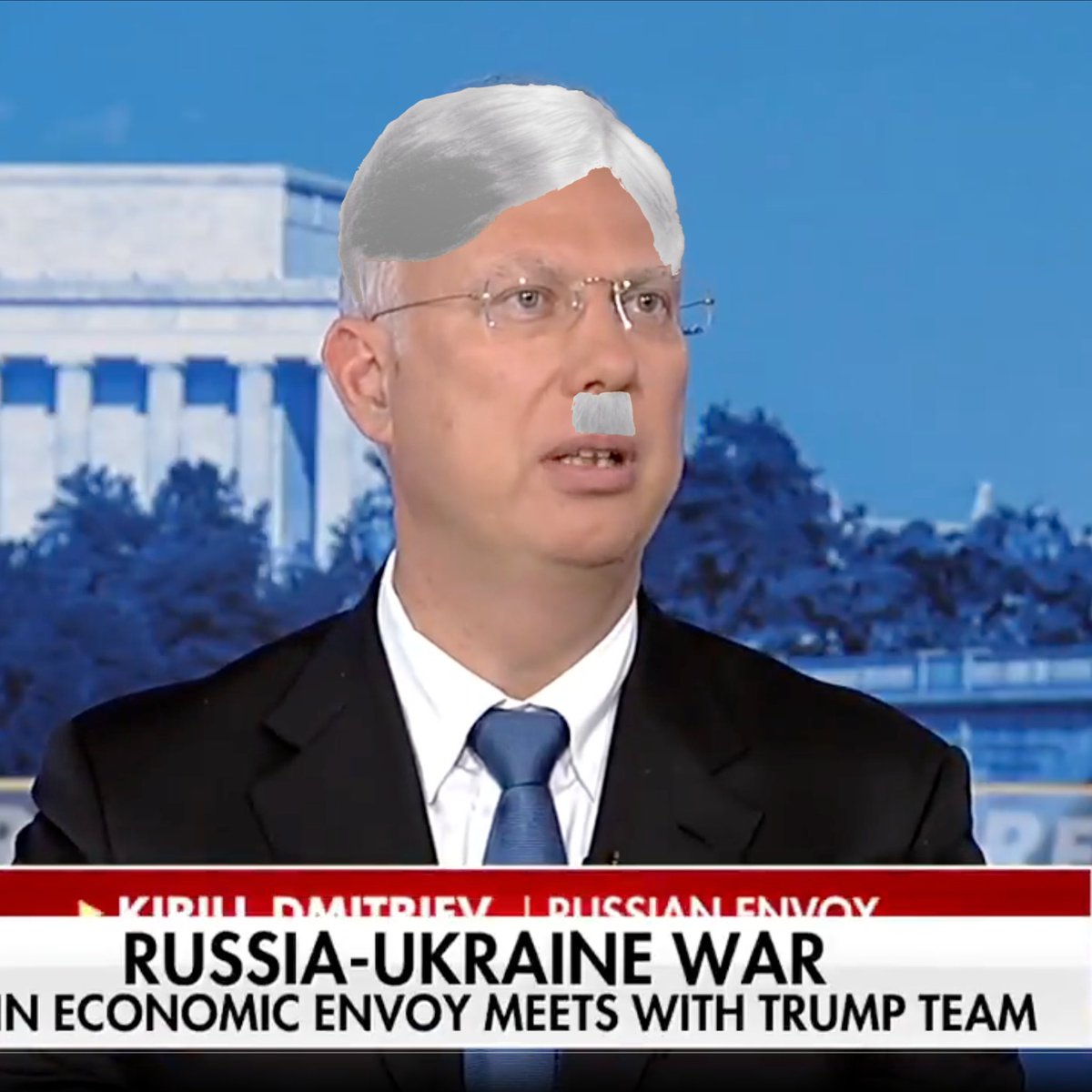 some historic russian public figure on American television.
