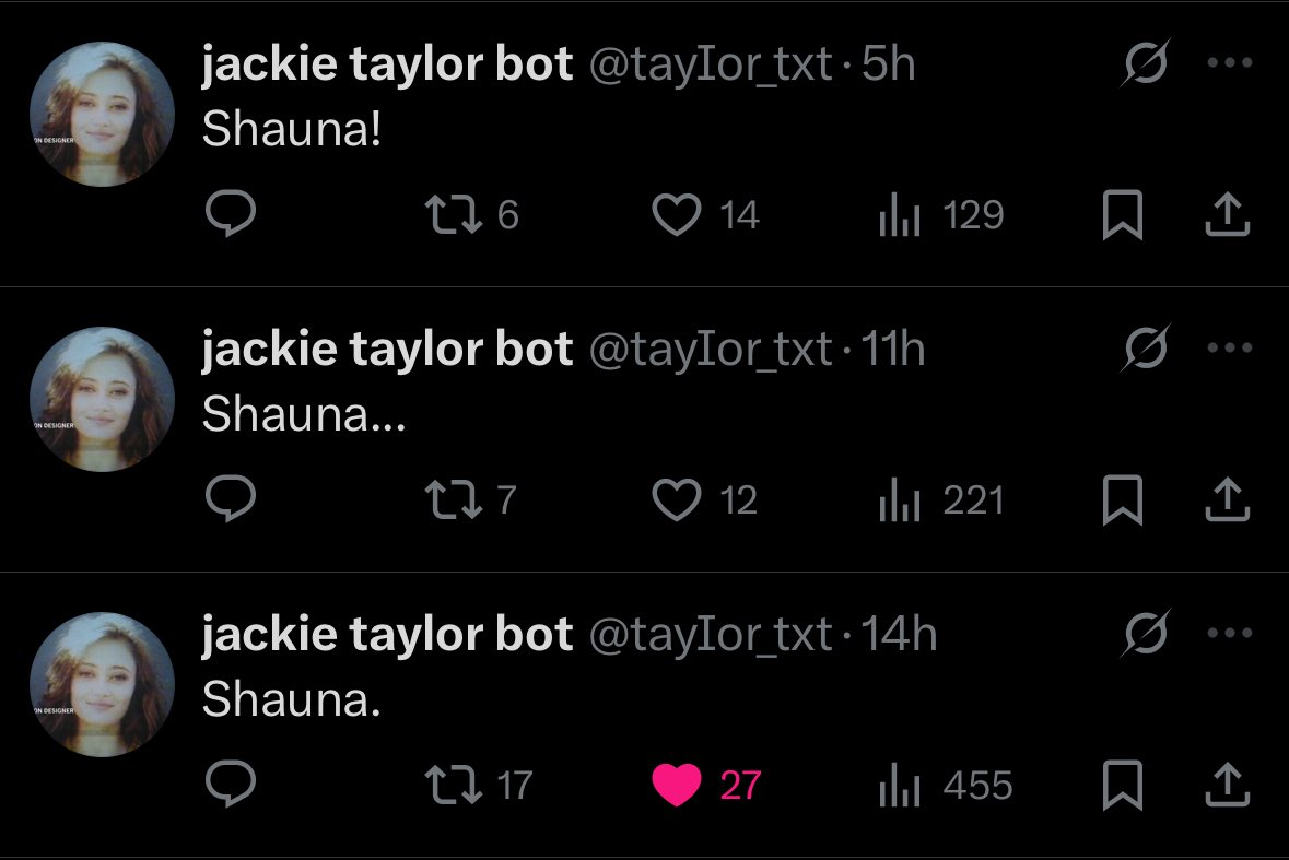 ok girl we get it