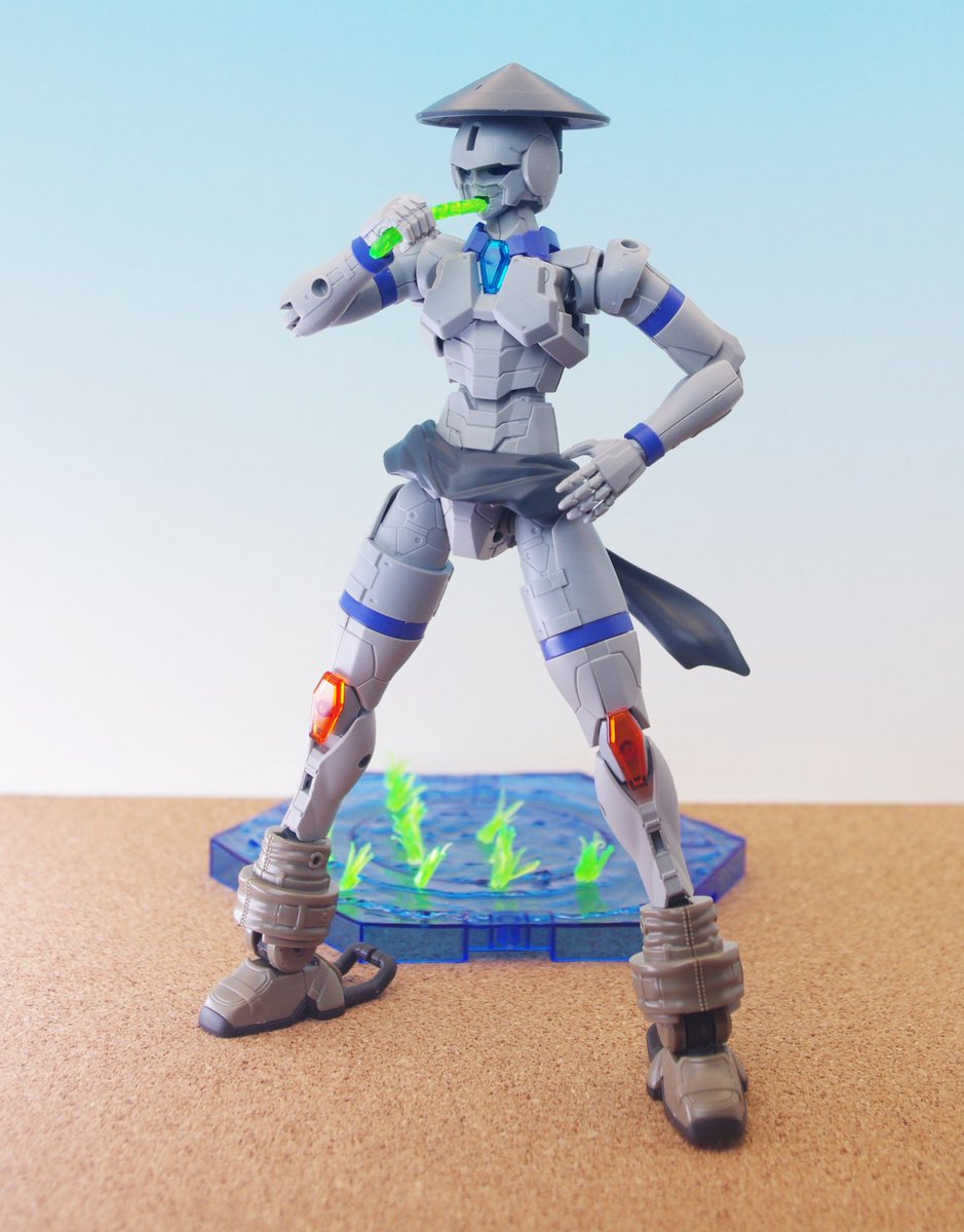 《リーベル田吾作》

両足に「地」のエレメントコアを追加で持っており稲作・畑仕事が大得意なマクシミリアン。そこらの農作機には負けないぞ！

#MIX30MLコンテスト

加工等 リプ欄へ↓
（1/2）