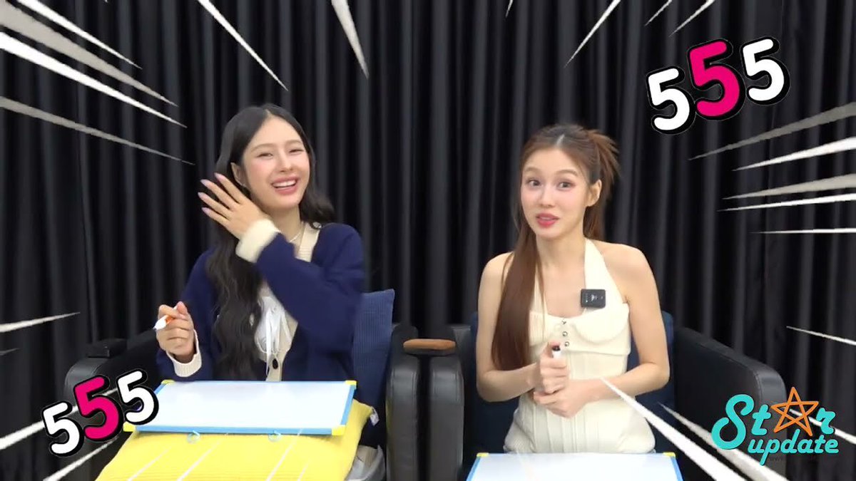 [📹] “มิ้ลค์-เลิฟ” กับสกิลวาดรูปสุดคูล! ถาม-ตอบแบบเปิดใจ ก่อนเฉลยฉายาที่ขอตั้งให้กันตรงนี้

🔗 youtu.be/ARa0P5J8UP0

#มิ้ลค์เลิฟ #MilkLove
