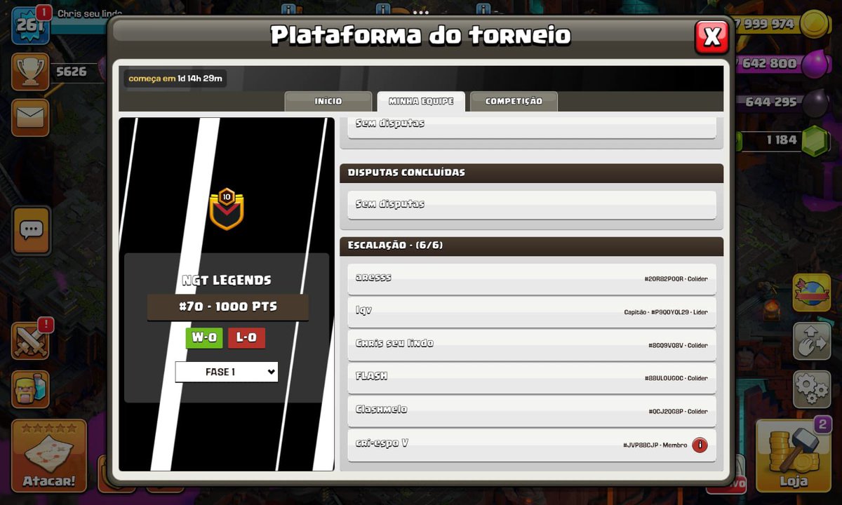 Ready for last qualifier of year🔥🔥

Roster 
<a href="/iqv_coc/">iqv</a> 
<a href="/ARESSS_COC/">ARESSS</a> 
<a href="/Clashmelo/">Carmelo</a> 
<a href="/FLASH_coc/">FLASH</a> 
<a href="/cri_espoV/">cri_espo</a> 
<a href="/ChrisLindoCOC/">Chris seu Lindo</a>
