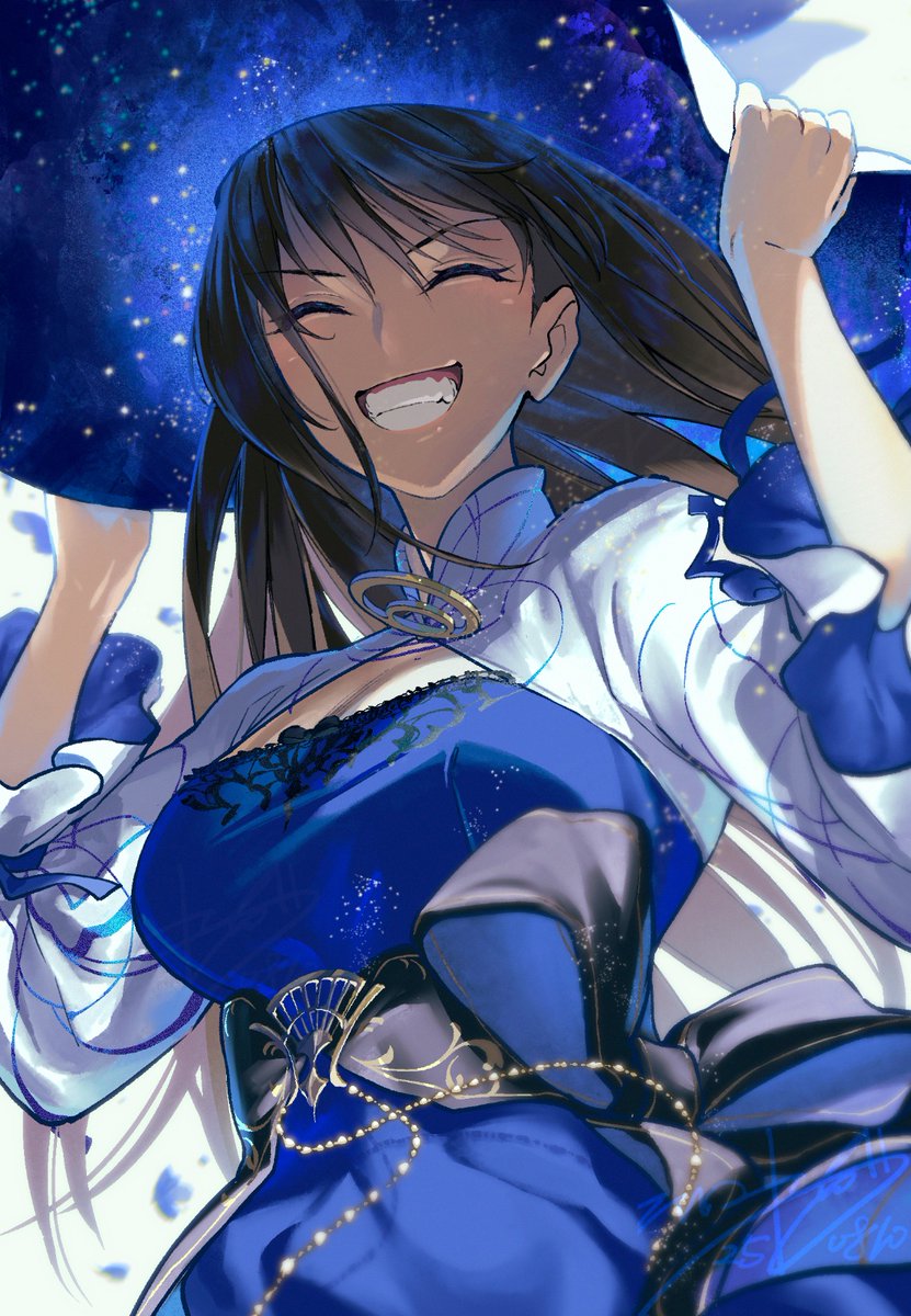 瞬く星のような（祝装蒼崎最高でしたの絵）