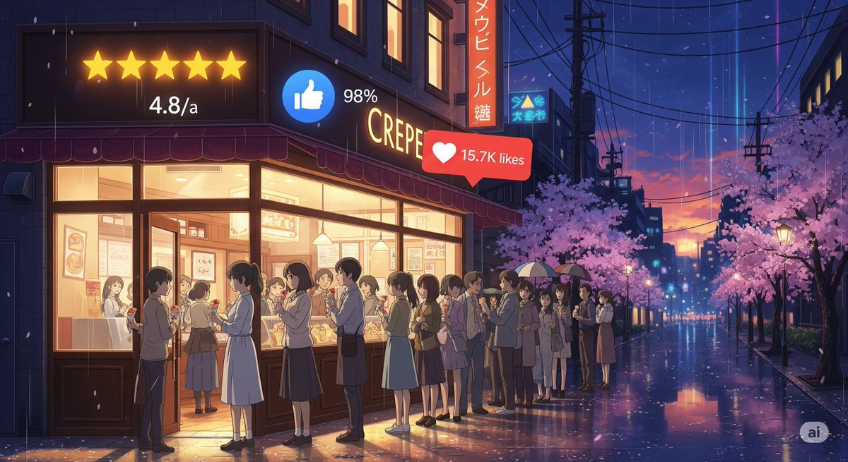 なぜ口コミは、広告より信頼されるのか。
利害関係のない第三者からの推奨「口コミ」。UGCが持つこの 「ソーシャルプルーフ」 の力は絶大。
「みんなが良いと言っているから良いものだ」という心理的な証明が、購買の最後のひと押しになる。
#口コミ #UGC #ソーシャルプルーフ #Webマーケティング