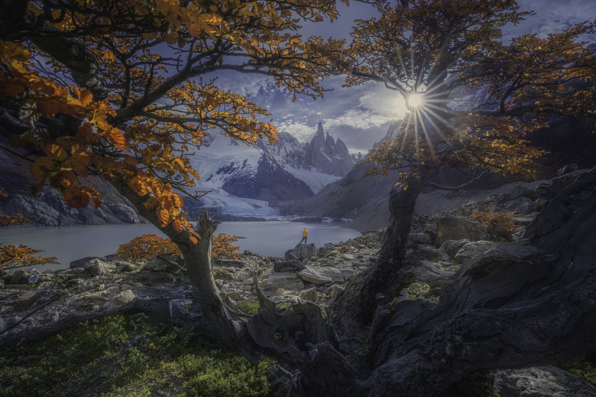 Fall Colors in EL Chalten, Argentina.