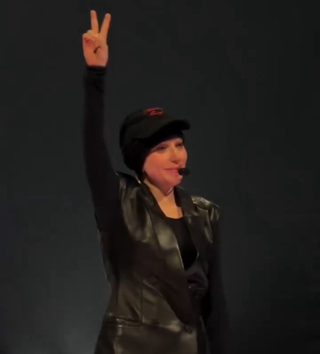 At the time Gaga performed Dope in 2013, she's just been abandoned by her old management, had a hip injury and surgery and struggled with drug abuse.
Seeing her now so happy, sober and pain-free while being UMG's best-selling artist of 2025, is such an extraordinary feeling.