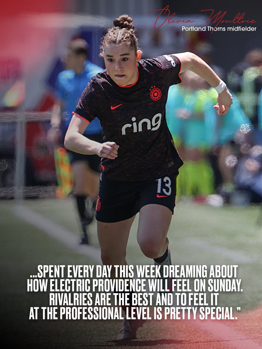 National Women’s Soccer League (@nwsl) on Twitter photo Oh we’re locked in for this one 😏
<a href="/ThornsFC/">Portland Thorns FC</a> 🆚 <a href="/reignfc/">Seattle Reign FC</a>
Today | 4PM ET | CBS & Paramount +
Rivalry Weekend presented by <a href="/Ally/">Ally</a> Oh we’re locked in for this one 😏
<a href="/ThornsFC/">Portland Thorns FC</a> 🆚 <a href="/reignfc/">Seattle Reign FC</a>
Today | 4PM ET | CBS & Paramount +
Rivalry Weekend presented by <a href="/Ally/">Ally</a>