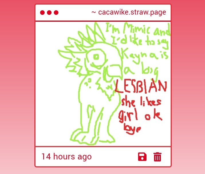 mimic actually said this