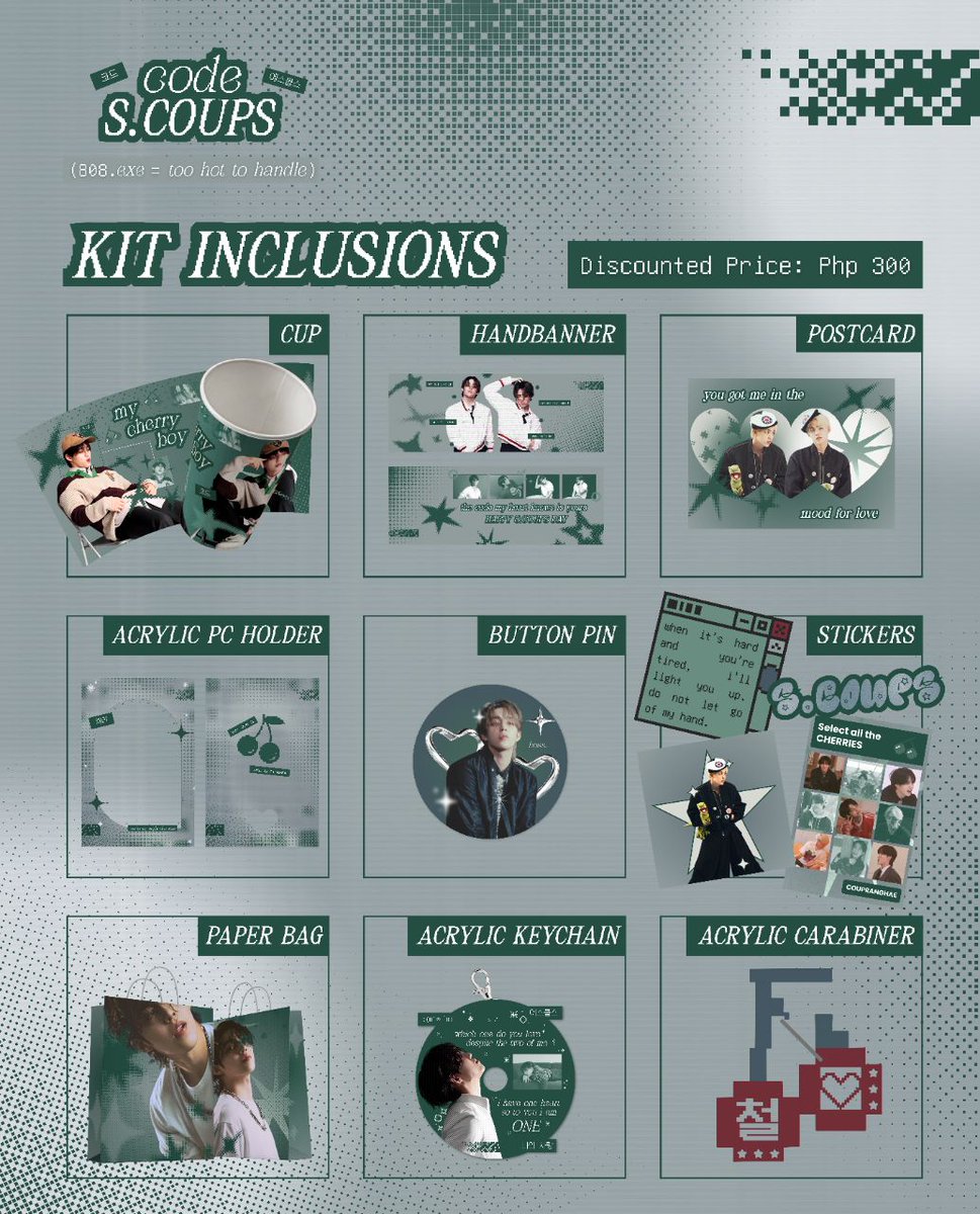 cartsvteen_'s tweet photo. Insert Coin → #codeSCOUPS PROMO ❤️‍🔥

As our way to celebrate our Leader’s birthday, here's a special gift for you 🫡

Grab our boosted kits repriced at Php 300ᐟ.ᐟ 

Start your game progress here: https://t.co/Bn0d22zu5D

Promo runs until 8:08AM, August 11 or until slots last 💥 https://t.co/lszPJilrIa