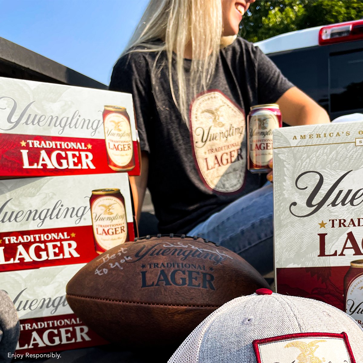 yuenglingbeer's tweet photo. From tailgate to touchdown, we've got your back. 🏈 Grab yours today and make every game day legendary. 🍺 https://t.co/lTBcMG6eyY