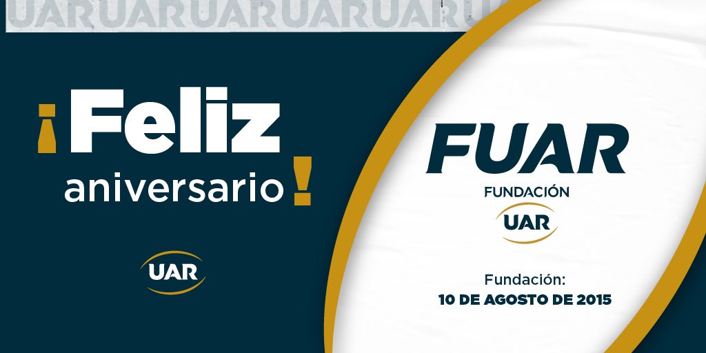 ¡10 años! ¡Por muchos más! 👏🏻

Le deseamos un muy feliz aniversario a la <a href="/FundacionUAR/">FUAR</a>, que con compromiso y pasión, mejora la vida de cada uno de los lesionados, graves y leves, del rugby argentino. 

#LaUniónDeTodos