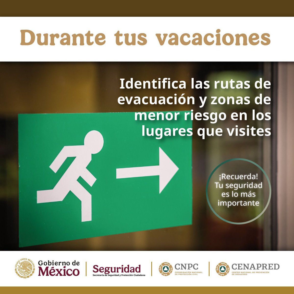 CNPC_MX's tweet image. ¿Estás de vacaciones? 🏖🌊⛈ ¿Conoces a qué #riesgos podrías estar expuesto en el lugar que visitas?

Consulta el #AtlasNacionalDeRiesgos, 🗺 infórmate y actúa.⬇️

buff.ly/Fza0Tzb