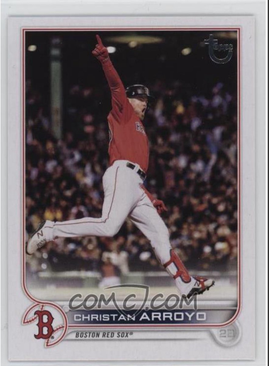 <a href="/midwestboxbreak/">Midwest Box Breaks</a> I’ve been looking for a 2022 Topps Christian Arroyo vintage stock /99 to finish a 🌈.

I have the 1/1…just need the vintage stock. I have saved searches and have only seen 1 in 3 years. Someone has to have one of these out there 😆