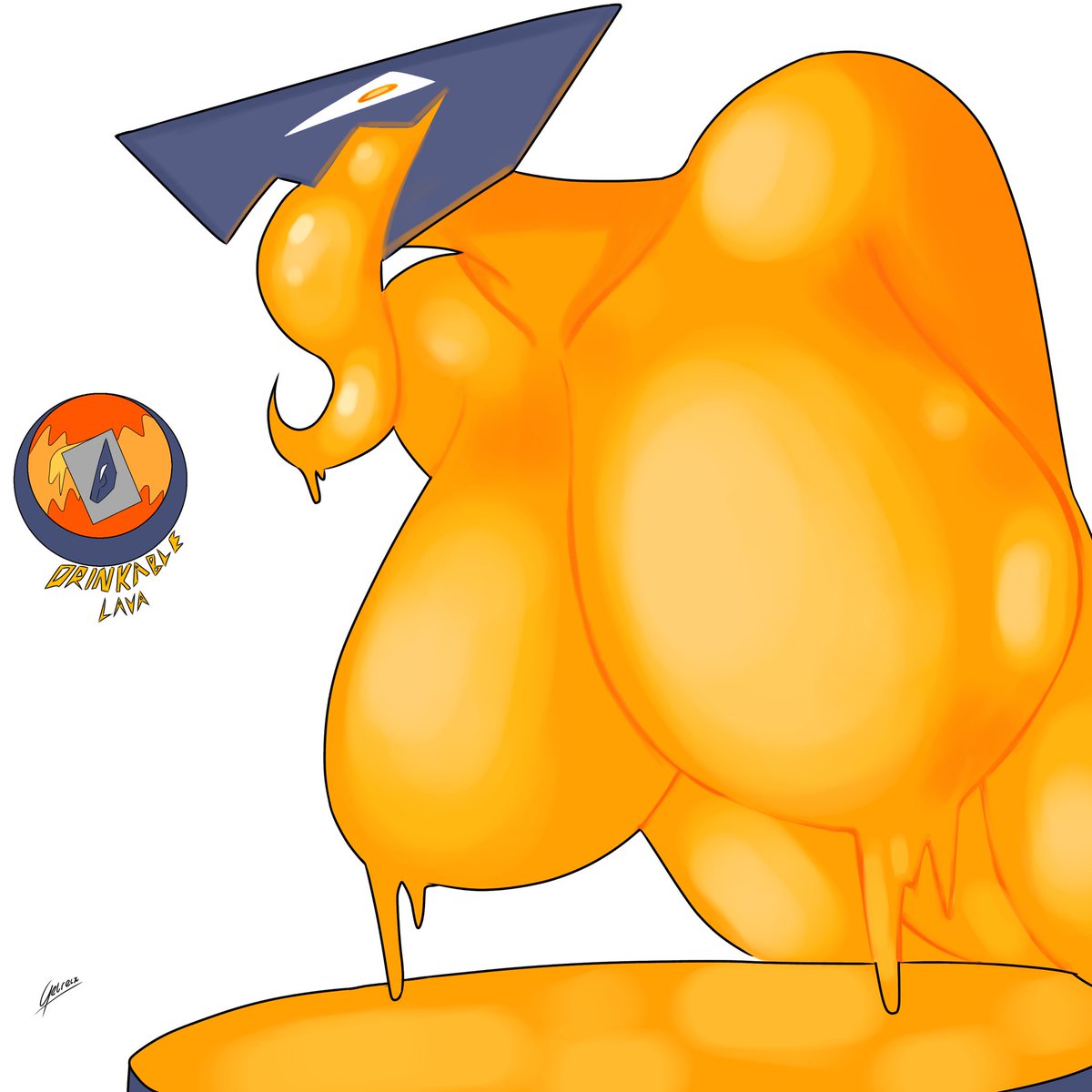 stroward's tweet photo. Drinkable lava https://t.co/XUn9VI0Jzl