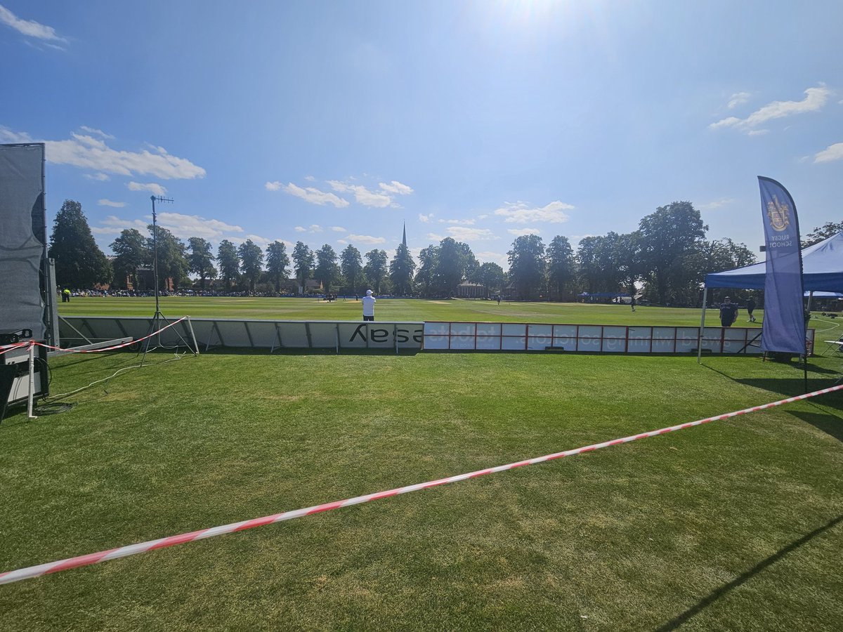 Today's entertainment comes from Rugby School