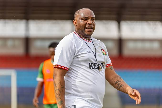 Leave a Message for Harambee Stars head coach Benni McCarthy after beating an 11 man Morocco.