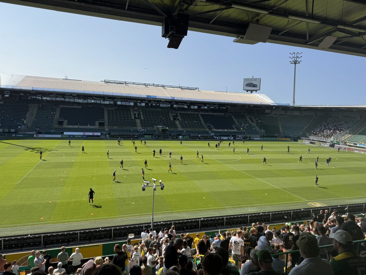 Eindelijk weer 💚💛