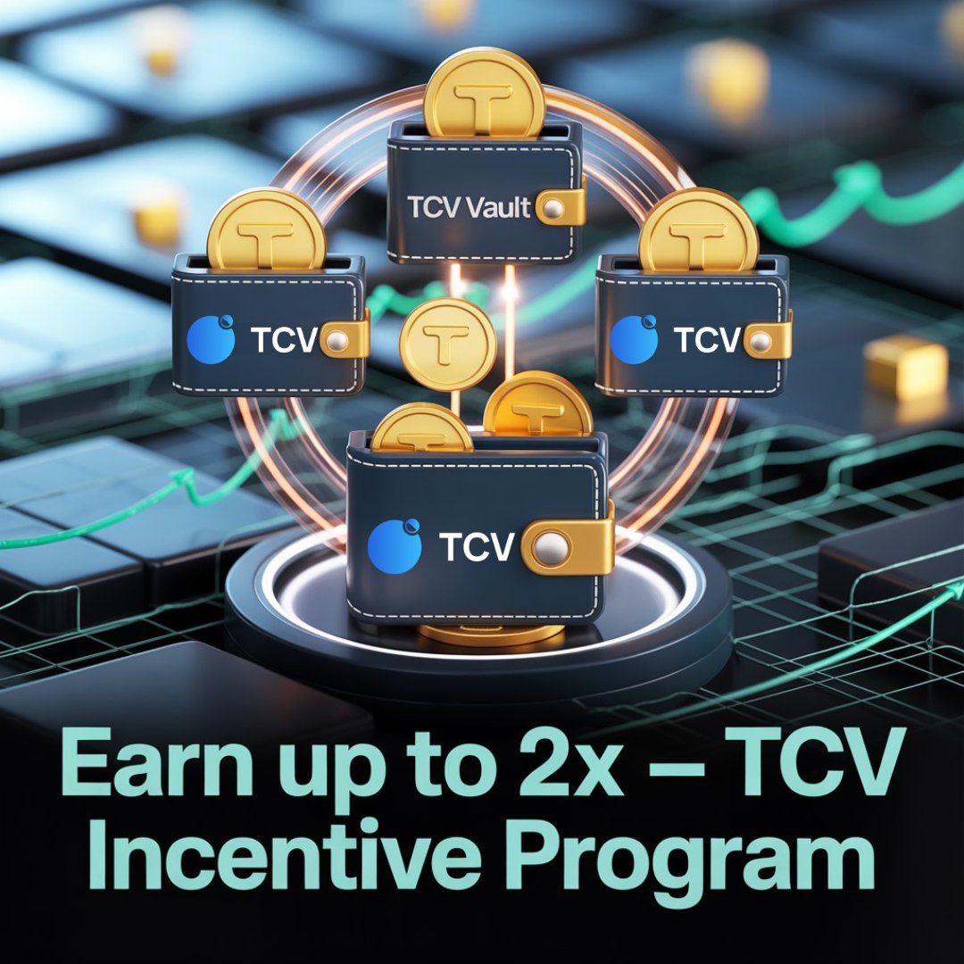 EyeOnChain's tweet image. Multiply Your Earnings with @tcv_platform &apos;s Incentive Program!

💥 #TCV ’s Incentive Program lets you boost your profits — even up to 2X! 📈
💵 Provide liquidity in 5 exclusive TCV vaults and unlock:
✅ Competitive APRs
✅ Extra $TCP rewards 🎁

Your capital works harder. Your…