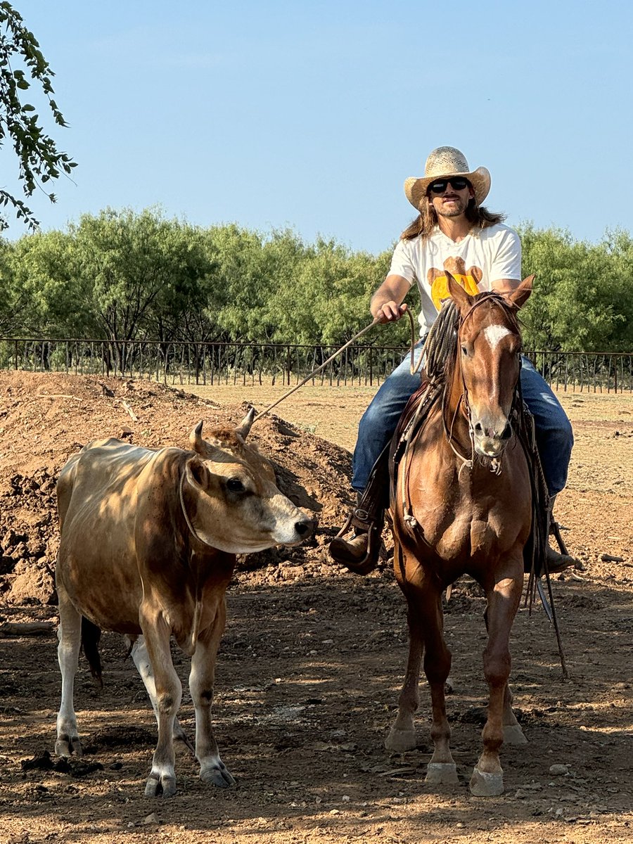 dalebrisby's tweet image. And people say they’ve never seen me ride a bull…