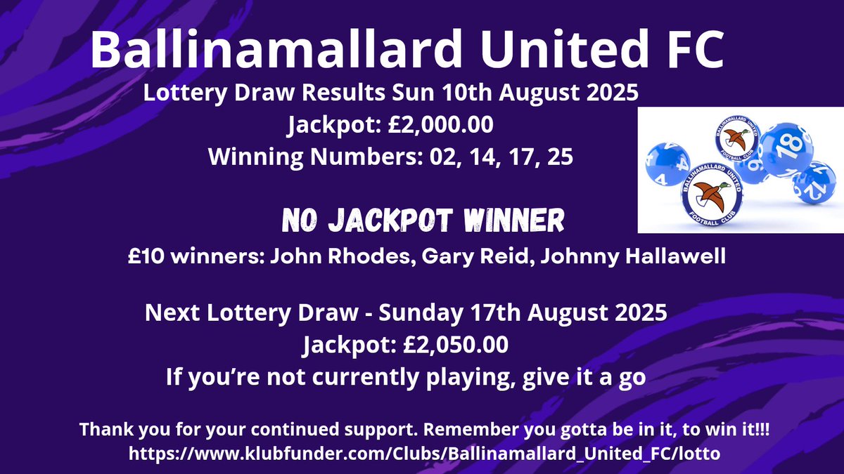 PLAY ONLINE

klubfunder.com/Clubs/Ballinam…