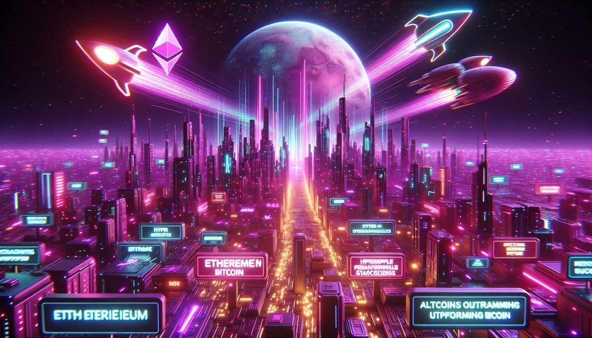 GM! 🌞 Here's the latest buzz in the crypto world: 

- **Altcoins Outperform Bitcoin:** Altcoins have topped Bitcoin for 31 days straight, with Ethereum leading the charge. 
- **Bitcoin's Steady Rise:** Bitcoin hovers above $117K, hitting $118,266 recently, showing market