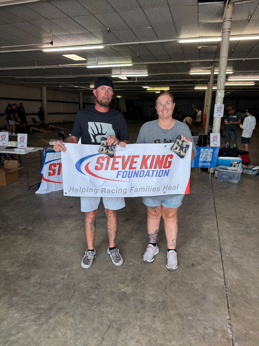 SteveKingFoundation (@stevekingfdn) on Twitter photo Congratulations to Mike Furgison and Jennifer Kane on taking home 2nd place in our Intermediary Social Division at our cornhole tournament presented by <a href="/MyRacePass/">MyRacePass</a>.
You played hard, kept it fun, and earned a podium finish for the second year in a row — great job! Congratulations to Mike Furgison and Jennifer Kane on taking home 2nd place in our Intermediary Social Division at our cornhole tournament presented by <a href="/MyRacePass/">MyRacePass</a>.
You played hard, kept it fun, and earned a podium finish for the second year in a row — great job!