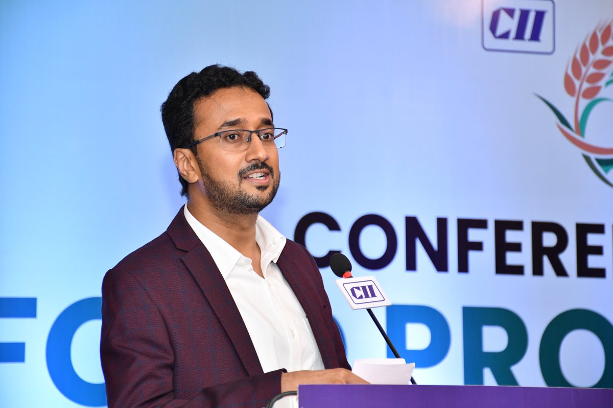 manishdabkara1's tweet image. Honoured to speak at the #CII #Conference on Food Processing on 7th August 2025, sharing insights on the importance of #environmental #commodities in the #food #sector. 🌾🌍

Our food systems are deeply connected to the environment — integrating carbon markets and other…