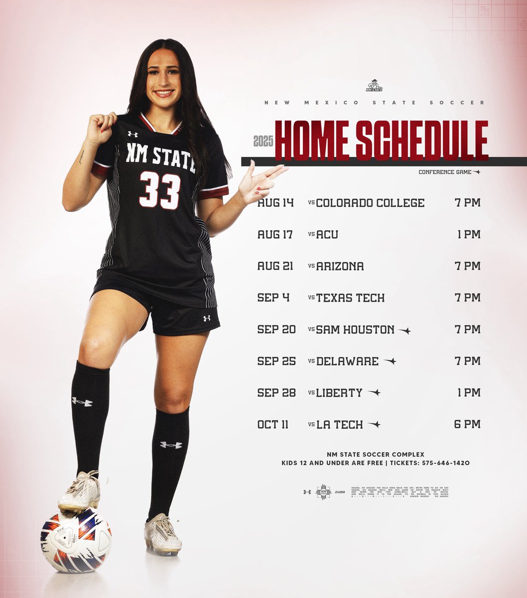A look at our home matches!

#AggieUp