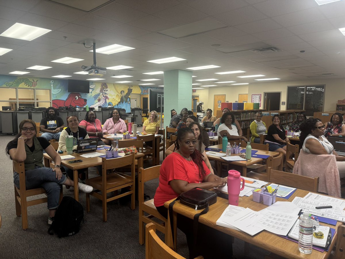 Great job Catalina for preparing your teachers with tools needed during pre-pre planning