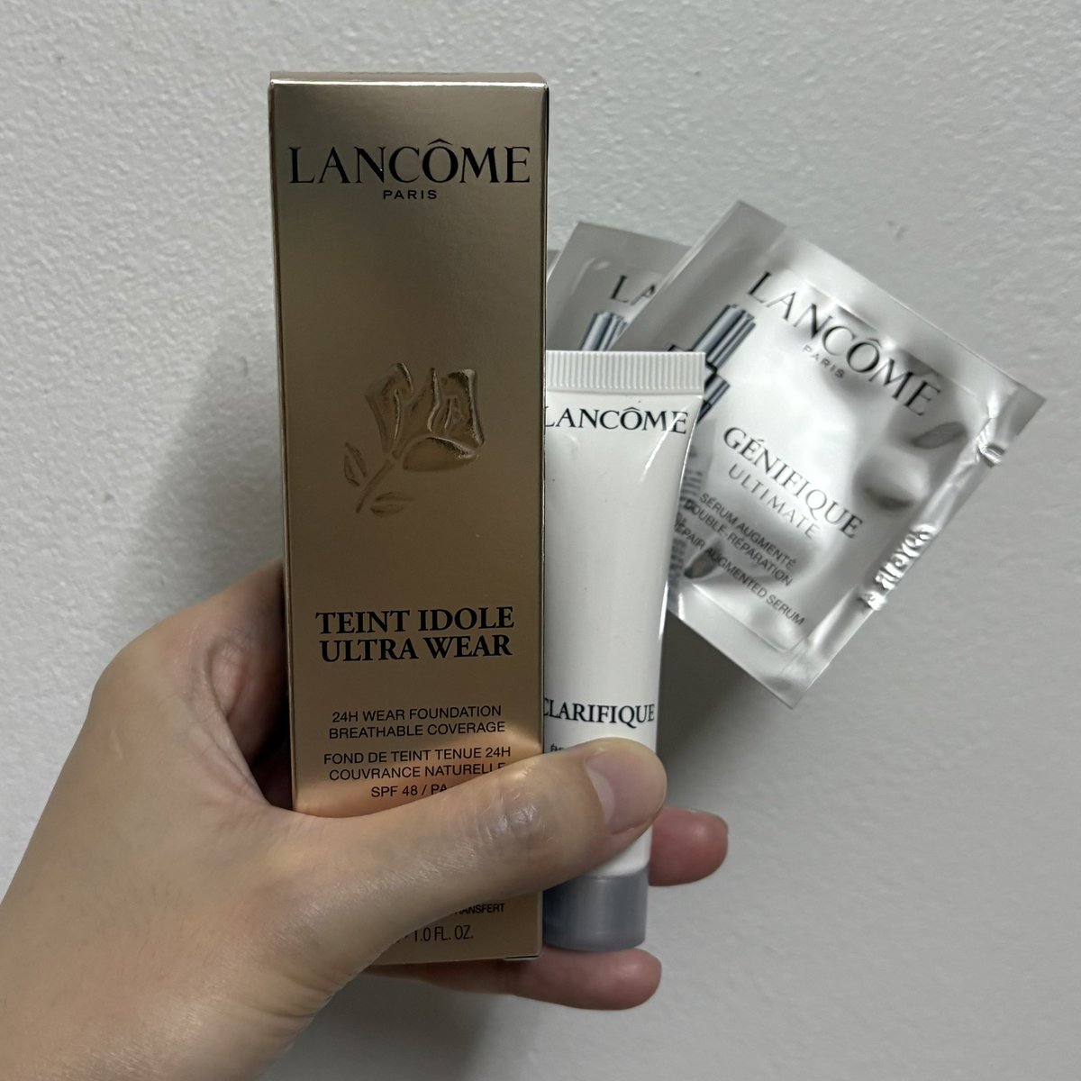 Alice…just Alice (@303_alice) on Twitter photo เห็นเนเน่ใช้รองพื้นของ <a href="/lancometh/">Lancôme Thailand</a> ตั้งแต่สมัยเป็นไอดอล เพิ่งมีโอกาสได้ #ซื้อตามเนเน่ รอดูเลยว่าติดทน สบายหน้า ไม่แพ้จริงมั้ย ถ้าลองใช้แล้วจะมาอัพเดทนะคะ
โชคดีมาก บังเอิญได้โปรวันสุดท้ายพอดี ใช้ point บัตร 2 เท่าได้ ลด 20% หมดนี่ 1700 จากราคา 2500 😍 เห็นเนเน่ใช้รองพื้นของ <a href="/lancometh/">Lancôme Thailand</a> ตั้งแต่สมัยเป็นไอดอล เพิ่งมีโอกาสได้ #ซื้อตามเนเน่ รอดูเลยว่าติดทน สบายหน้า ไม่แพ้จริงมั้ย ถ้าลองใช้แล้วจะมาอัพเดทนะคะ
โชคดีมาก บังเอิญได้โปรวันสุดท้ายพอดี ใช้ point บัตร 2 เท่าได้ ลด 20% หมดนี่ 1700 จากราคา 2500 😍