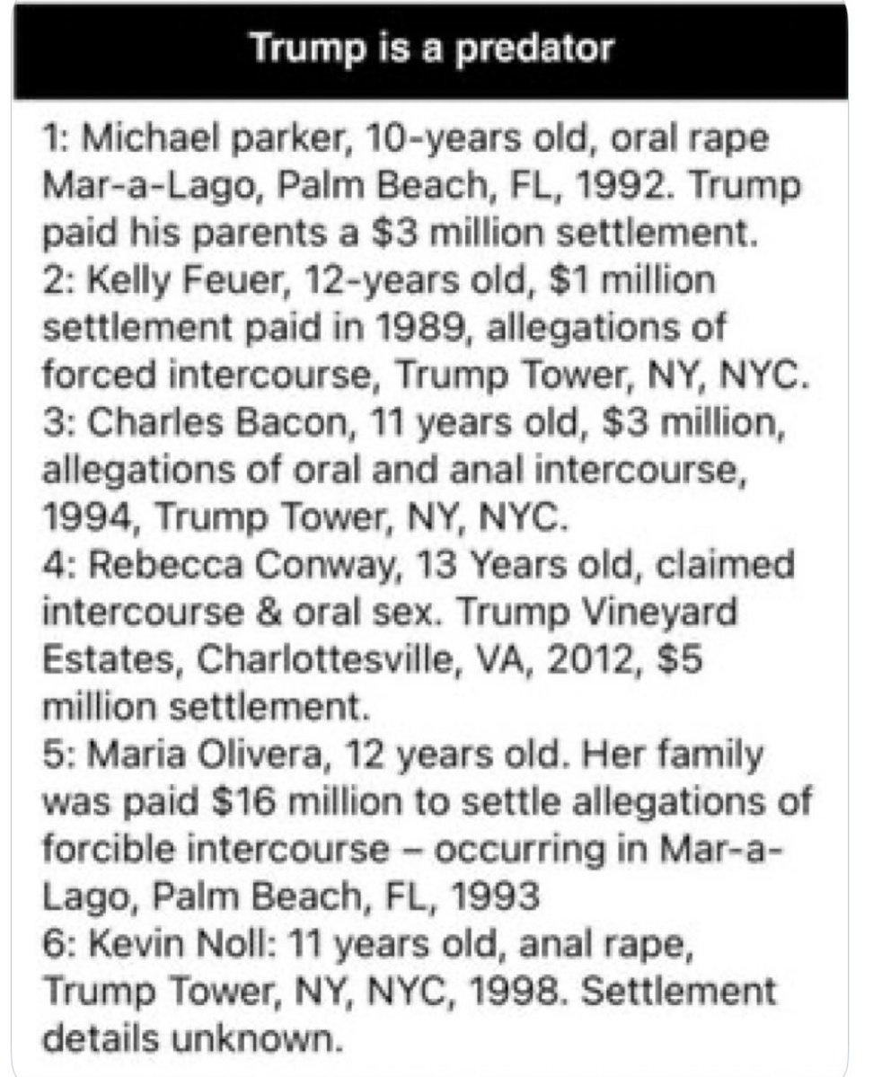 sauval (@sauval) on Twitter photo <a href="/NancyMace/">Nancy Mace</a> You think the Lord wants you to Protect Pedophiles?
#PedoPresidentTrump
#EpsteinCoverup <a href="/NancyMace/">Nancy Mace</a> You think the Lord wants you to Protect Pedophiles?
#PedoPresidentTrump
#EpsteinCoverup