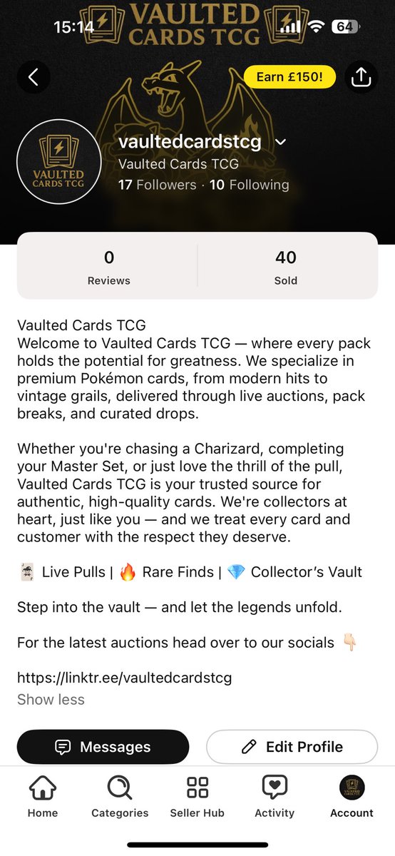Thankyou to everyone who tuned into our Whatnot stream last night ❤️ wasn’t expecting so much interaction and love for the stream 😁 some awesome sets coming up and many more buyers giveaways!!! Link in bio to keep an eye out for our next stream 😎 #pokemontcg #whatnot #streamer