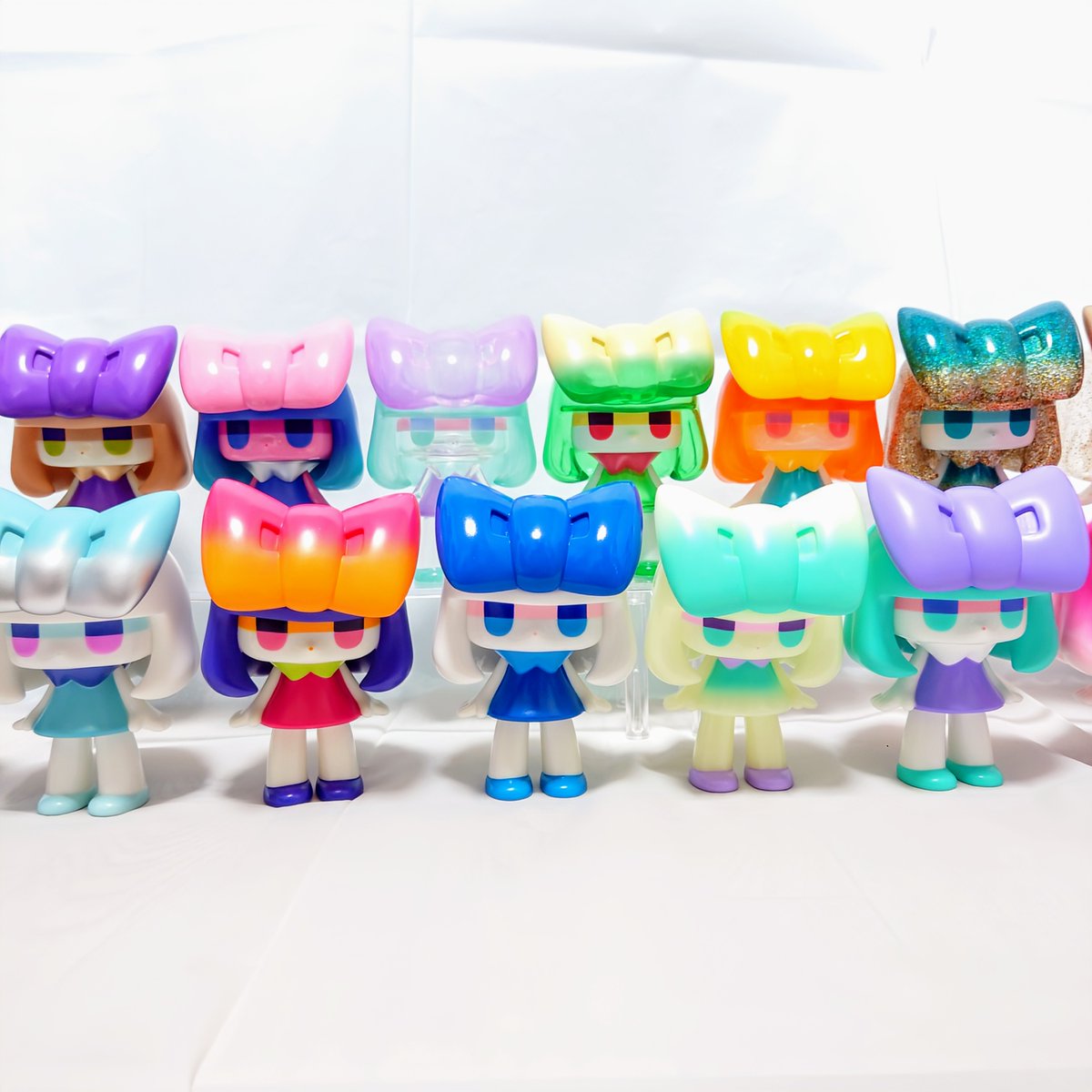 チヨコ Melting メルティ 個展限定カラータカハシユリ ソフビ YURI TAKAHASHI チヨコ ソフビ AUTUMN ver. イラストレーター