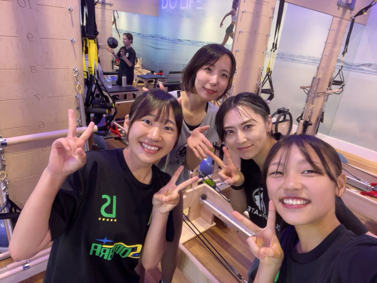 CaiZuli31485's tweet photo. 【マシンピラティス体験】
CLUB PILATES様でマシンピラティス体験をさせて頂きました‼️ありがとうございました!
マットでやるピラティスを高校でやって、マシンでもやってみたくて初めて体験をすることができてよかったです!
またやりたいなって思いました😙
#福井丸岡RUCK
#CLUBPILATES https://t.co/BU6H8vp5H6