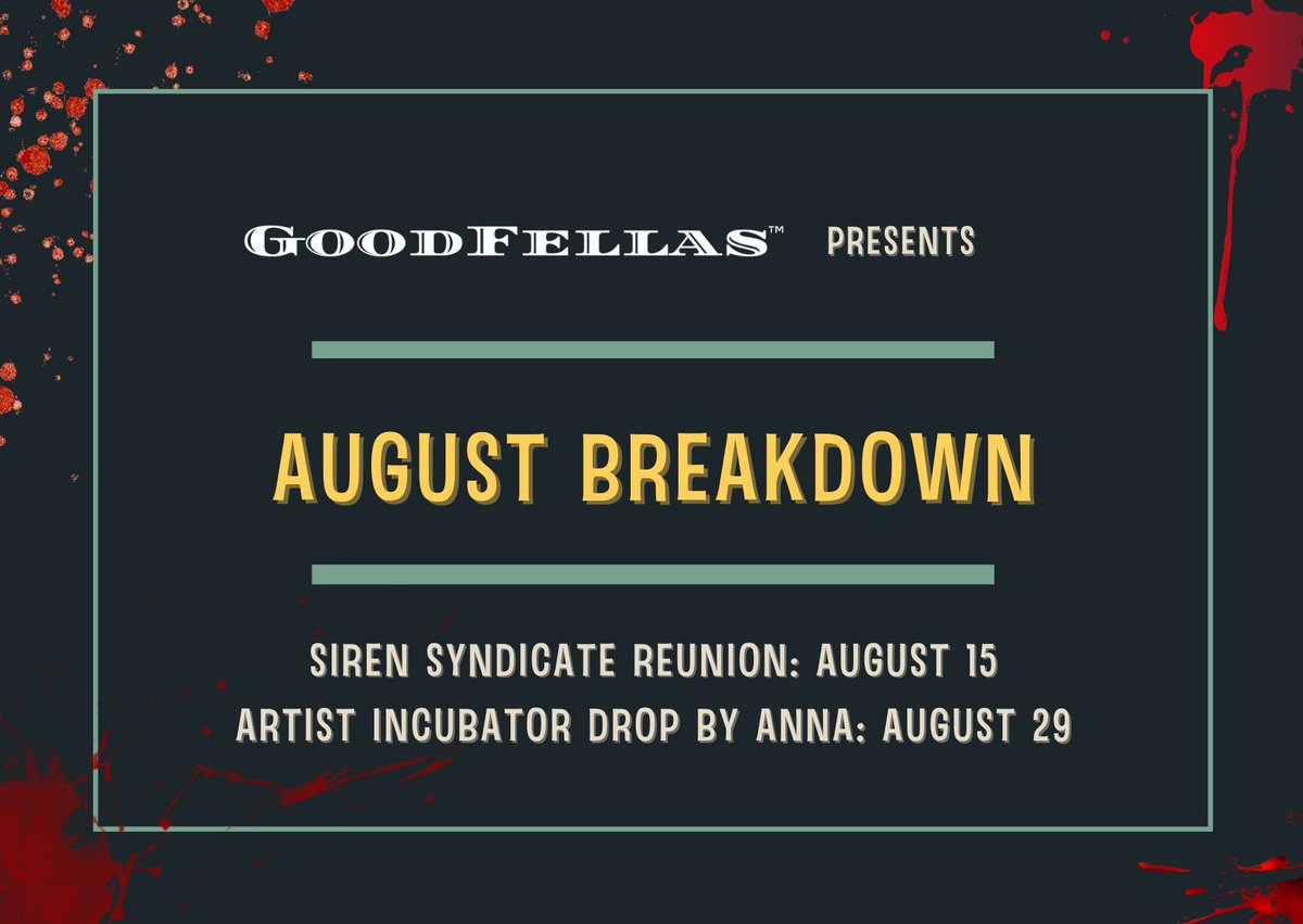 🚨 August is STACKED 🚨

🔥 Aug 15, 5PM UTC – The Siren Syndicate Reunion Drop
🔁 90 revamped Sirens by 🎨 <a href="/darius_026/">DARIUS</a> 
💎 1-2 exclusive 1/1s
🎙️ Minting LIVE during Spaces

🎯 Aug 29 – Next Artist Incubator drop by <a href="/anna_lusurya/">Anna Shee</a> 

2 years since the Bosses were born on BTC... and