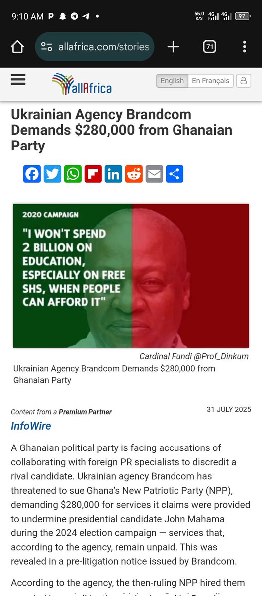 Woodcoffie56's tweet photo. @factcheck_ghana please can you fact check this information and give Ghanaians more insights.🙏🙏 Dennis Miracles Aboagye is disputing it .. https://t.co/rAUld2OUo5