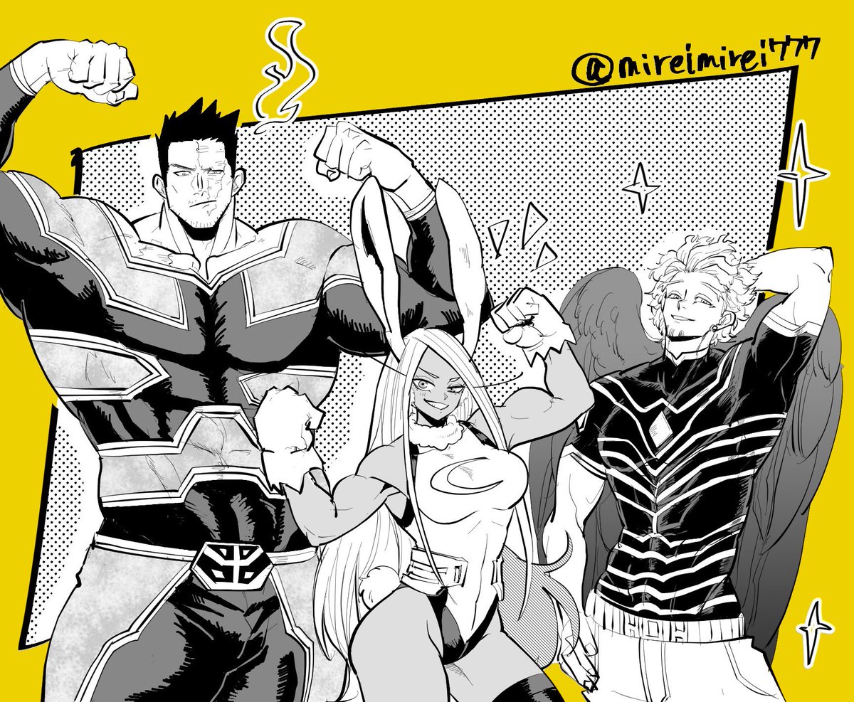 モリモリ💪(˙ω˙💪) 🔥🐇🦅