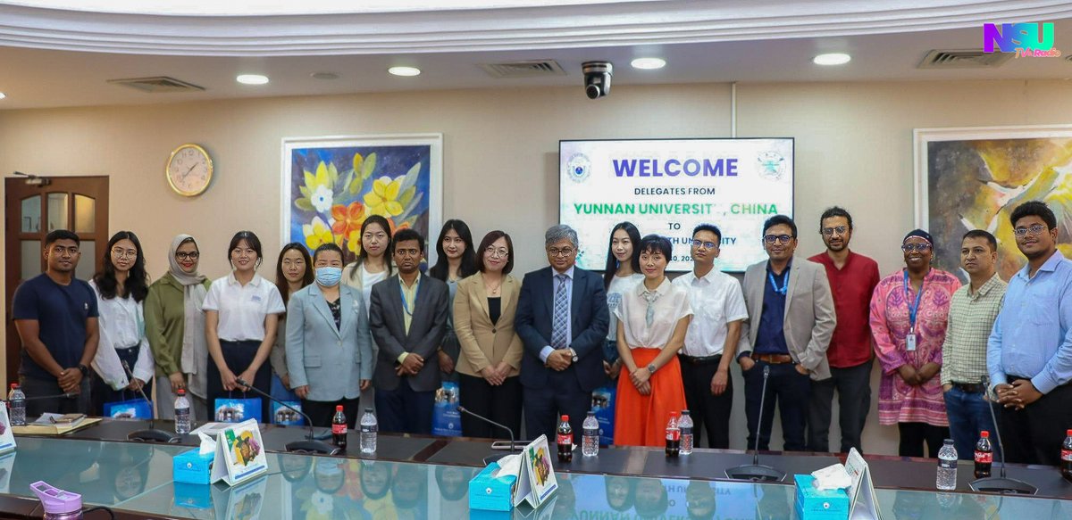 Yunnan University Delegation Visits NSU | Cultural Exchange with MCJ Stu... youtu.be/4s8Mf4QfqiI?si…