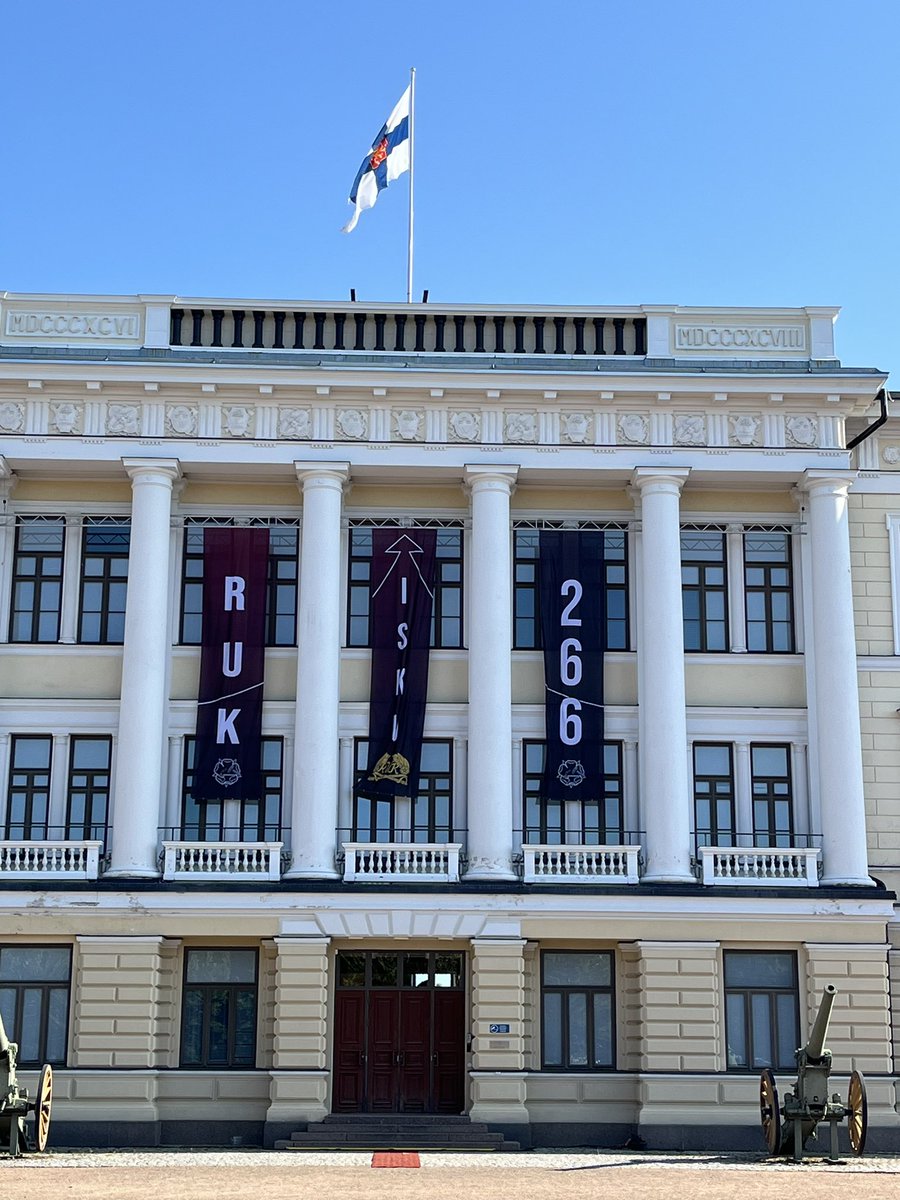 Reserviupseerikurssin 266 Isku kurssijuhlien jälkeinen aamu Haminassa! <a href="/ReserviupseeriK/">Reserviupseerikoulu</a> #maasotakoulu