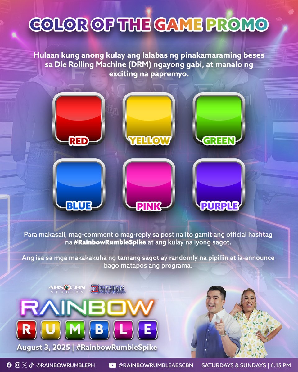 Rainbow Rumble tweet media