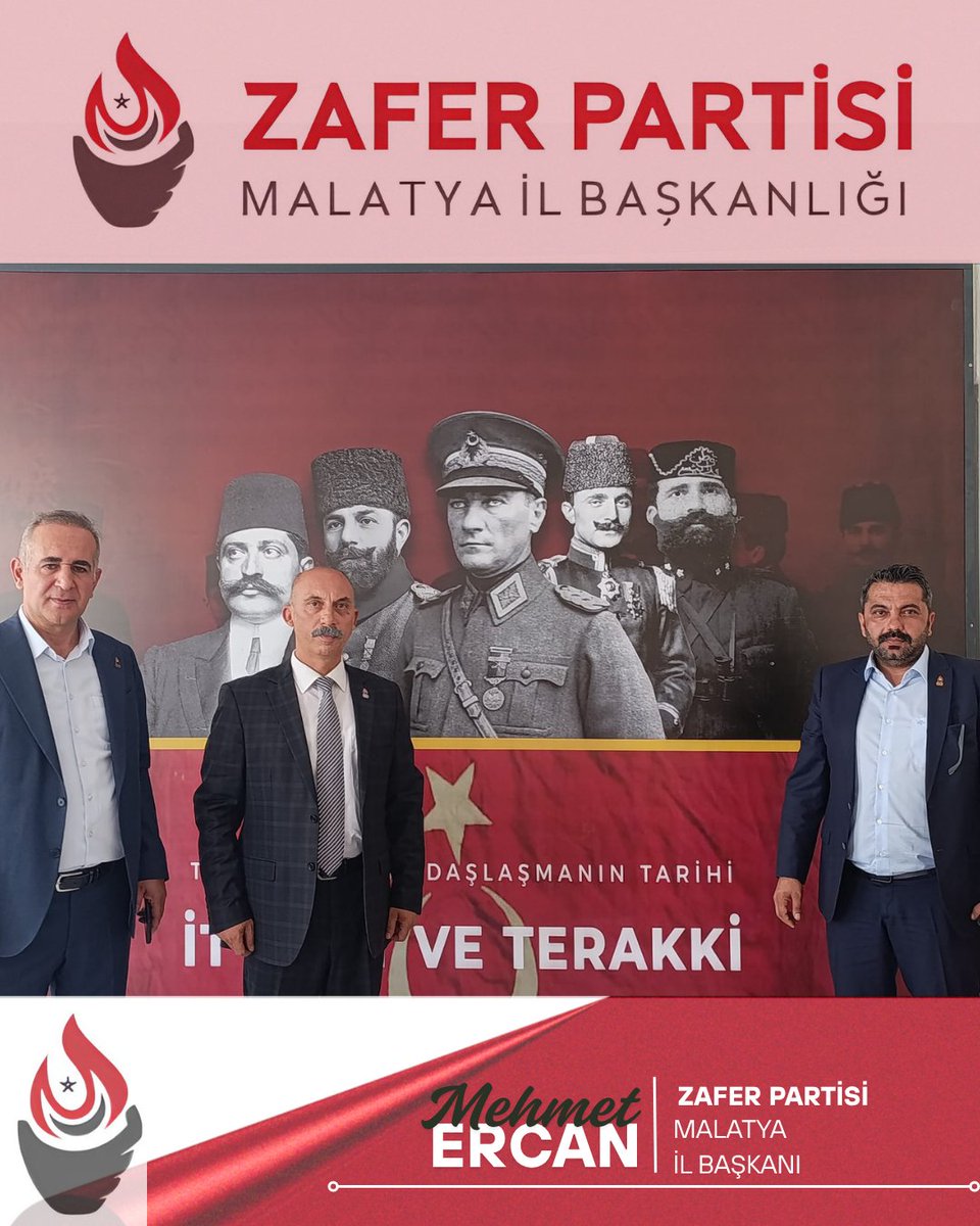 Malatya’da Zafer Partisi Battalgazi ve Yeşilyurt ilçe kongrelerimizi coşkulu bir katılımla gerçekleştirdik.Kongrelerimize katılarak bizleri onurlandıran Teşkilat Başkan Yardımcımız Sn. Bekir Aktaş’a teşekkür ederiz.#ZaferPartisi #Malatya #Battalgazi #Yeşilyurt #BekirAktaş