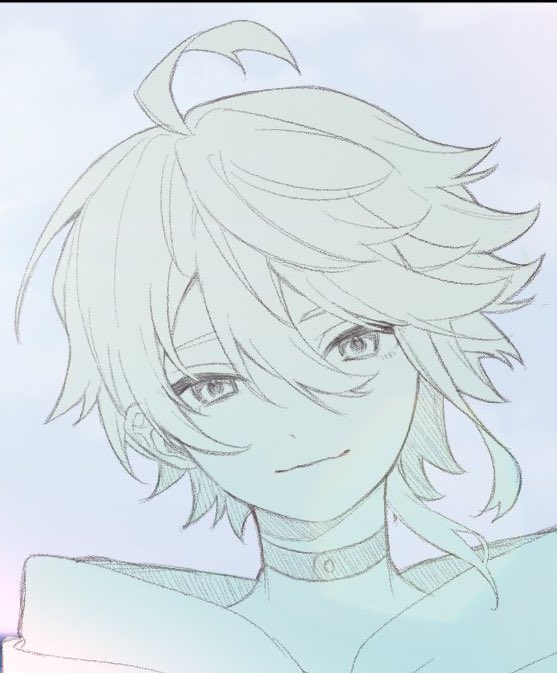 kasaya0425's tweet photo. アナログとデジタルで顔の描き方変わっちゃうの何…？ https://t.co/bL6xWzewFU