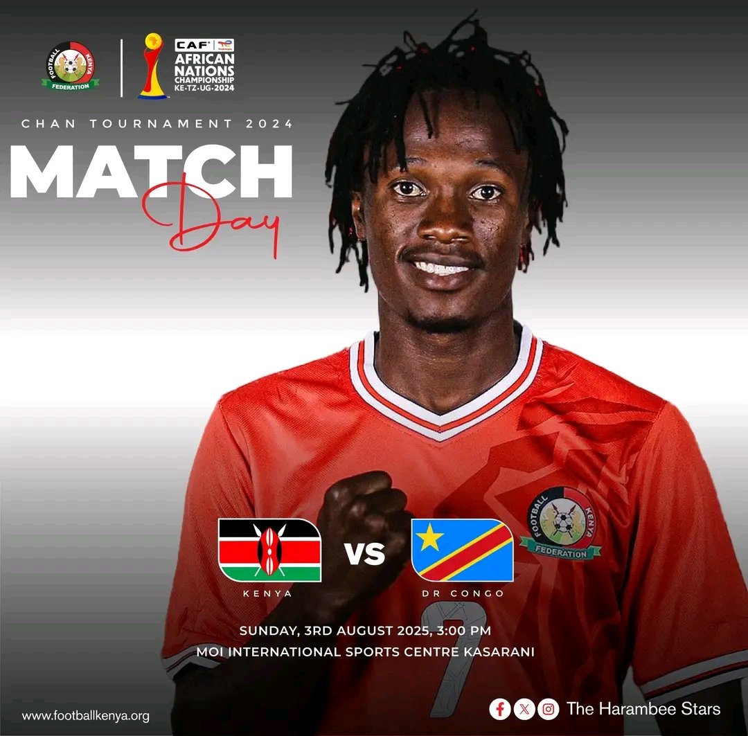 ekale_ke's tweet photo. Rallying behind the @HarambeeStars for a win🇰🇪🇰🇪🎉
#CHAN2024 
#HarambeeStars https://t.co/YNFUVG5B5N