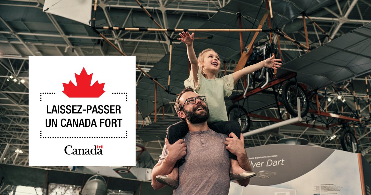 Une ville, trois arrêts. Cet été, la Carte Canada Strong vous donne un accès gratuit ou à prix réduit aux trois musées Ingenium, y compris le Musée de l’aviation et de l’espace du Canada.

En savoir plus 👉 ow.ly/lGtV50Wo22q

#UnCanadaFort #MonOttawa